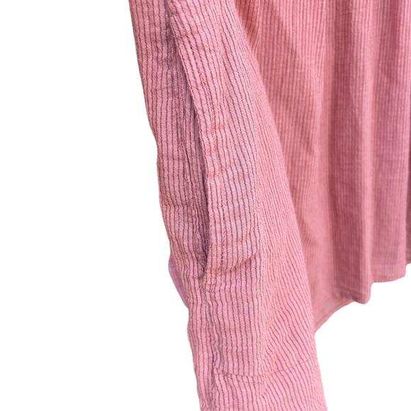 Free People Hearts and Colors Tunic Medium Oversized Cottagecore Lagenlook Fairy - Picture 11 of 16